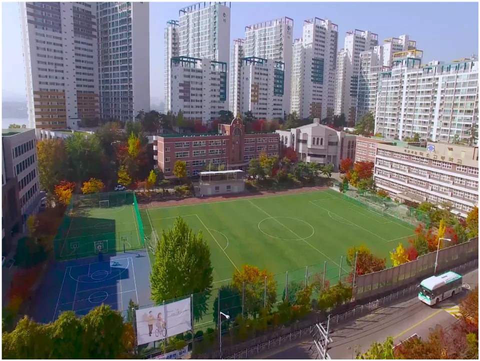 학교 전경 · 학교 전경